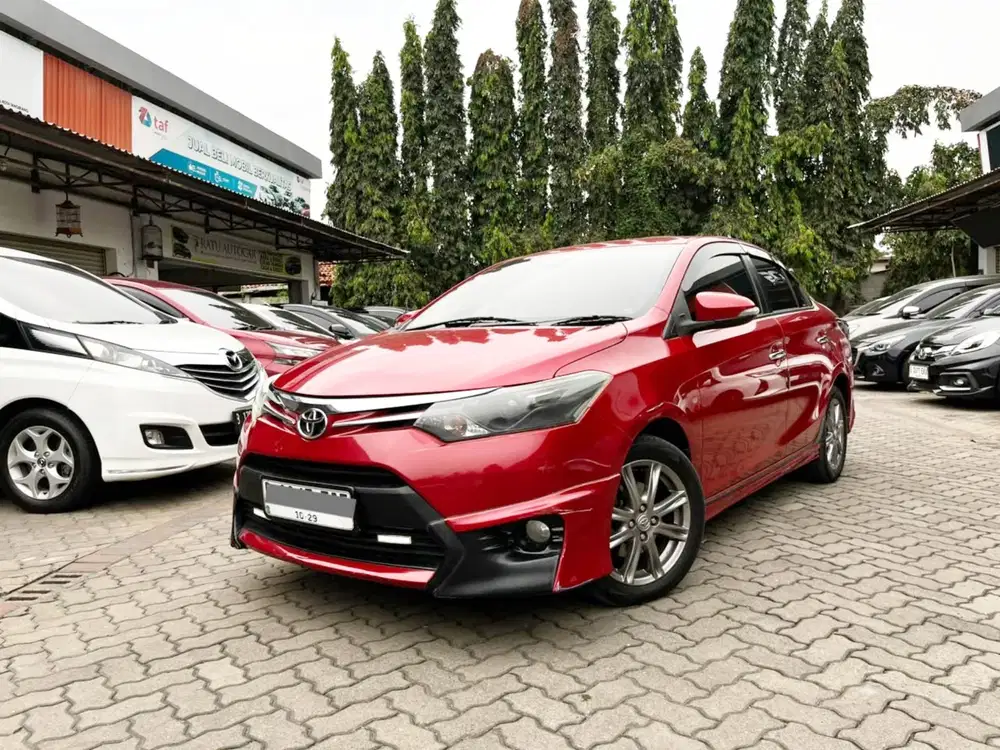 DP 5 JT All New Toyota Vios G matic 1.5 
NIK 2014 LOW KM 80RB RED