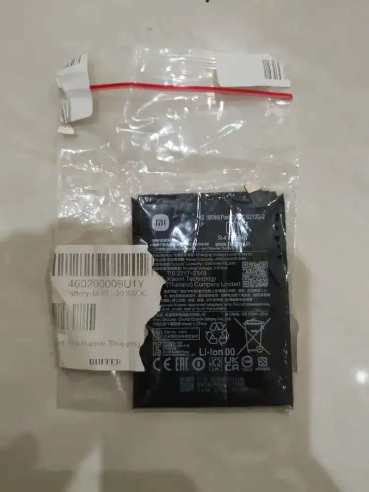 Baterai Xiaomi Redmi Note 11