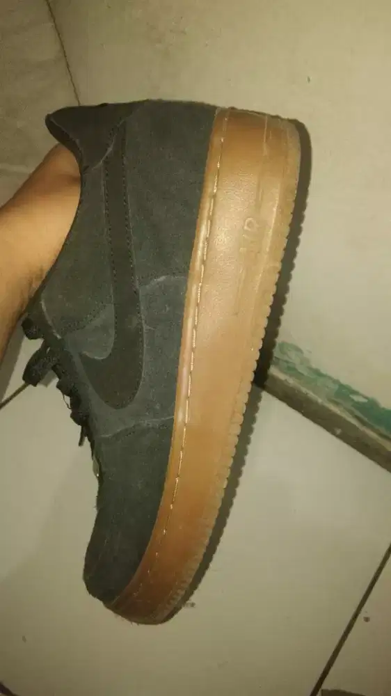 Jual sepatu Nike air force 1 black