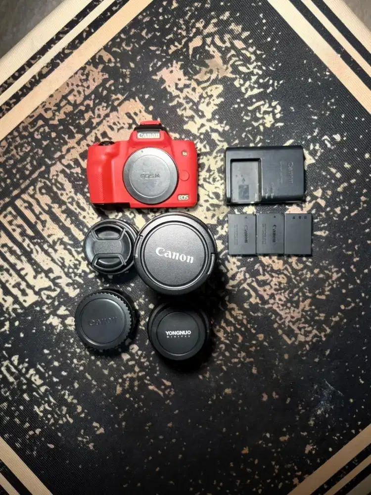JUAL CEPAT KAMERA MIRRORLESS CANON M50 BLACK FULLSET