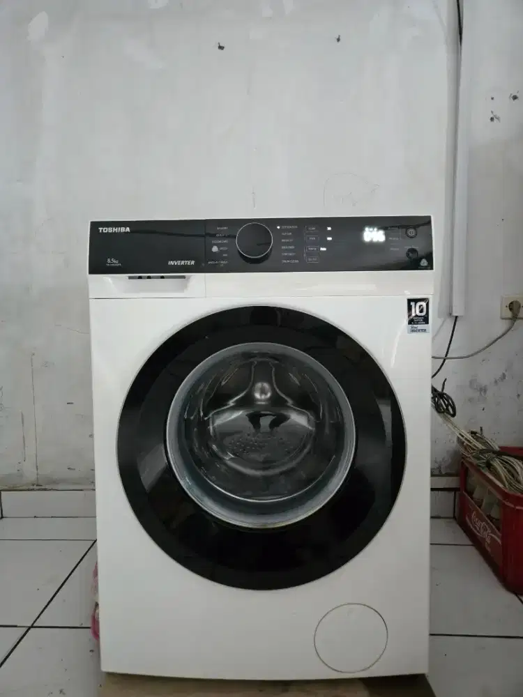 Mesin Cuci Front Load Toshiba Inverter 8,5 kg