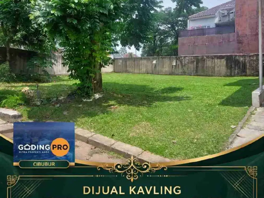 Dijual kavling di citra gran cibubur