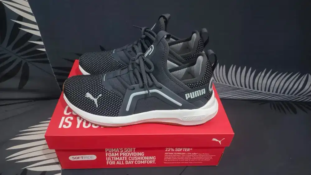 sepatu puma softride enzo 5 dark grey