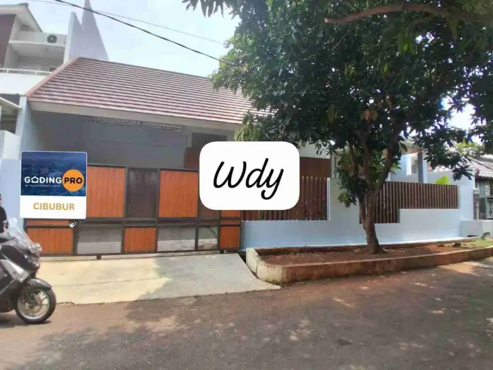 Di Jual Rumah cantik, Rapi  dan siap huni di Bukit Permai Cibubur Jakarta Timur