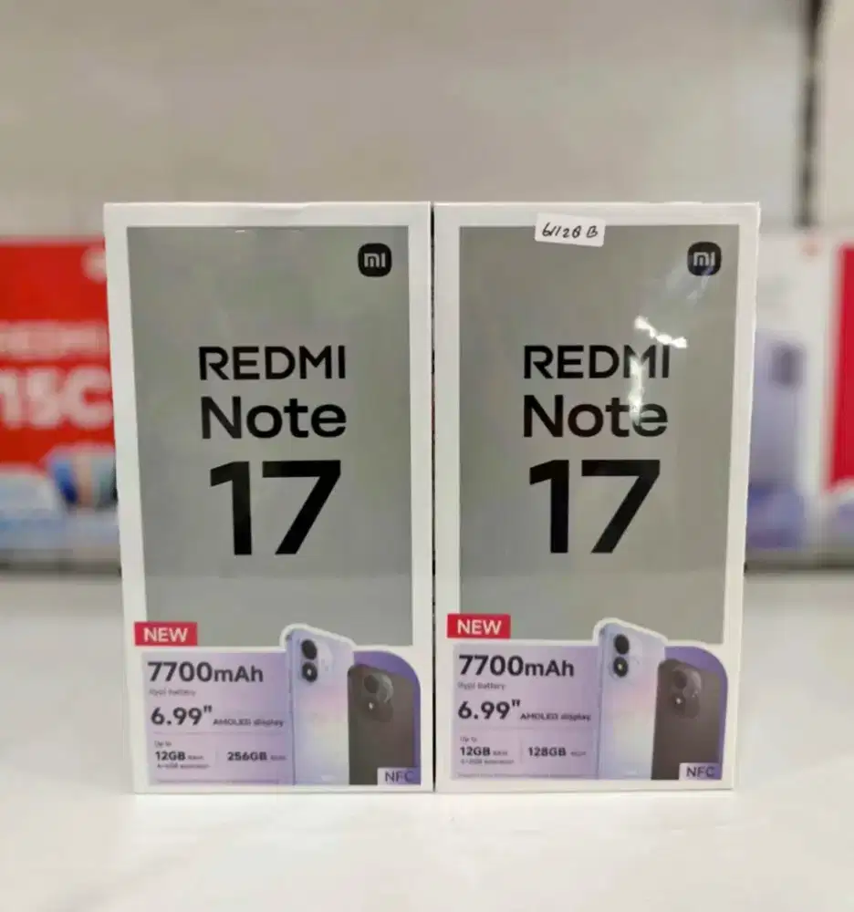 Redmi Note 17 6+6/128 Garansi Resmi Baru Dan Segel