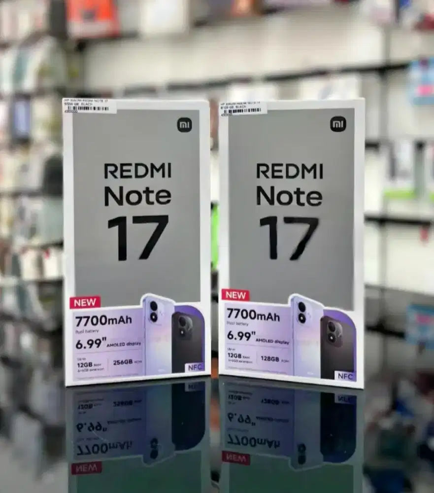 Redmi Note 17 6+6/256 Garansi Resmi Baru Dan Segel
