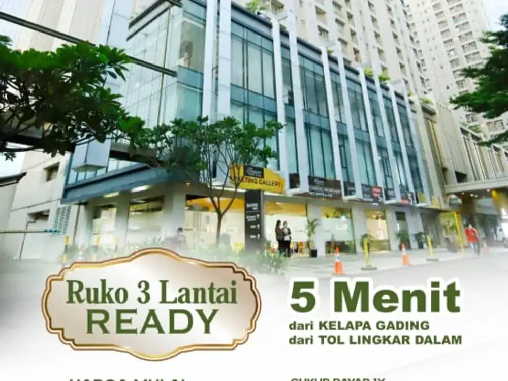 Jual Ruko Oak Tower