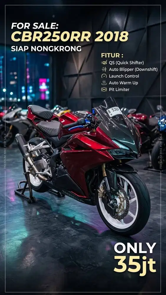 Honda CBR250RR 2018 Modif