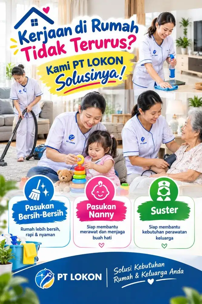 HALLO WARGA SURABAYA , LAYANAN PROFESIONAL BABYSITTER & ART KOTA