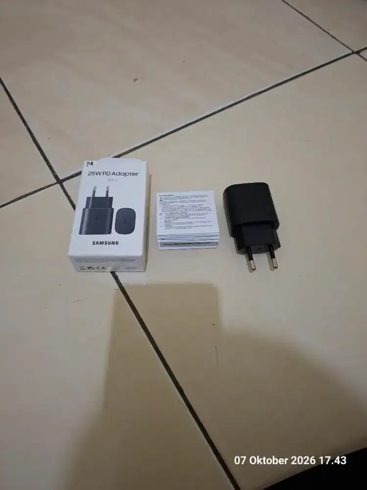 Kepala Charger Samsung 25 Watt Ori