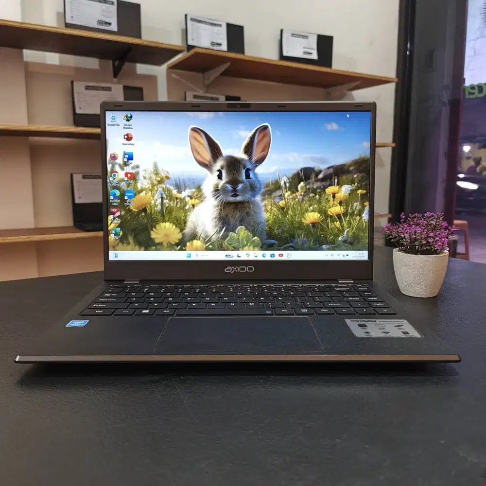 LAPTOP SEKOLAH FULLSET MURAH//AXIOO SLIMBOOK HYPE 10//RAM 8GB