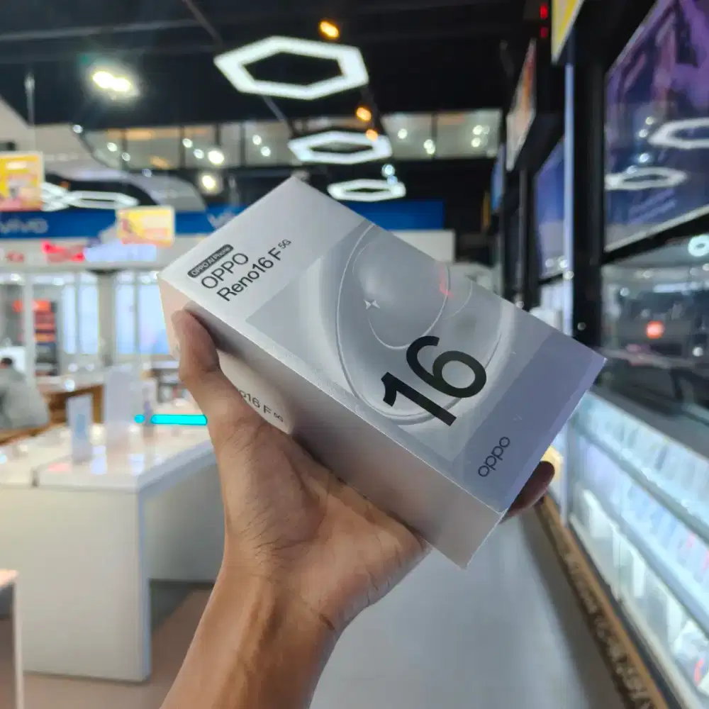 Oppo Reno 16F 5G Ready Stok Bisa Cod