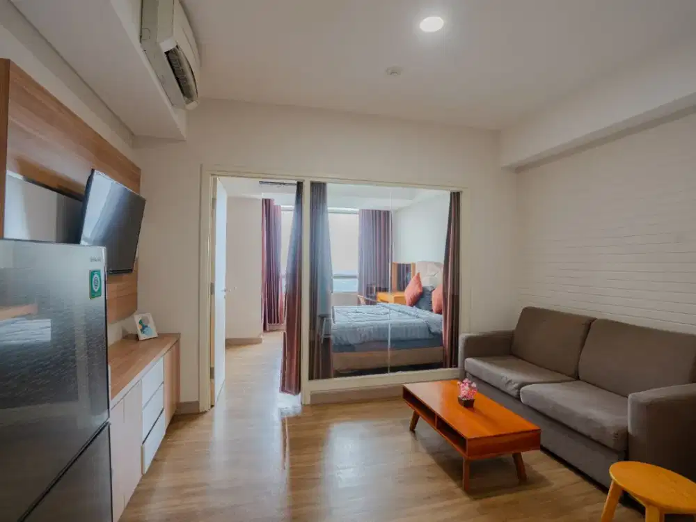 Apartment Skandinavia 1BR Full Furnished 15min Bandara Soekarno Hatta Tangerang