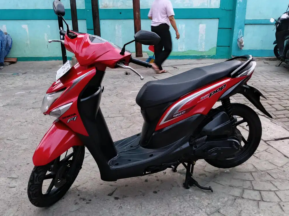 Honda beat pop Fi esp 2015 stater halus mulus terawat