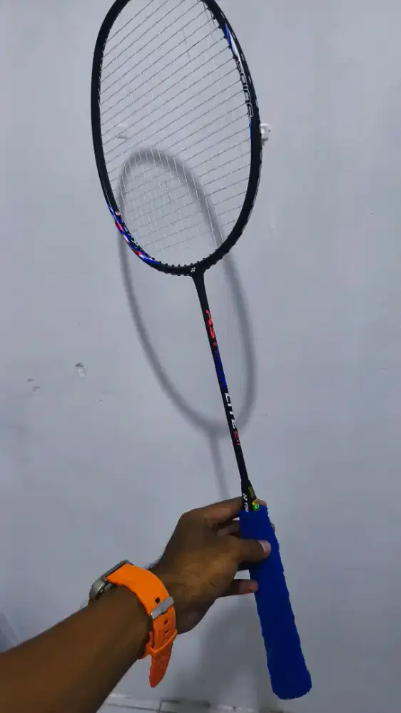 raket aura speed snp + raket yonex astrox elite 211