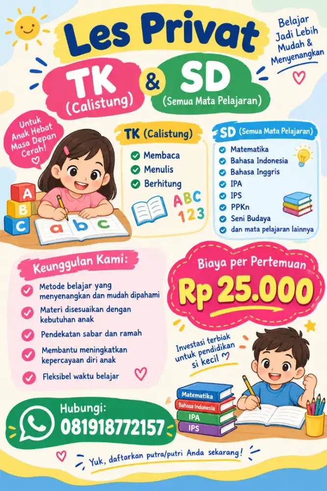 Les privat dan bimbel