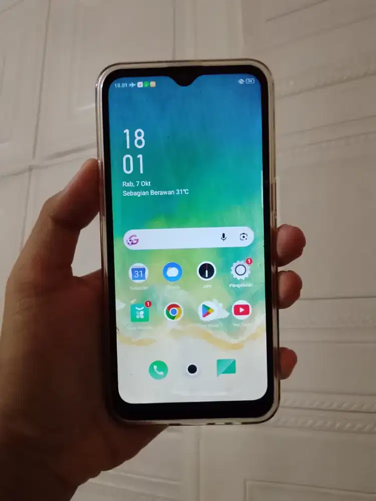Oppo a1k kondisi