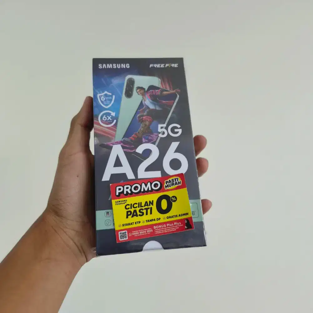 Samsung A26 free adapter cod gratis ongkir dan bergaransi resmi