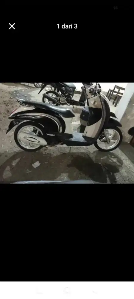 Jual motor bekas Honda Scoopy 2012 surat lengkap