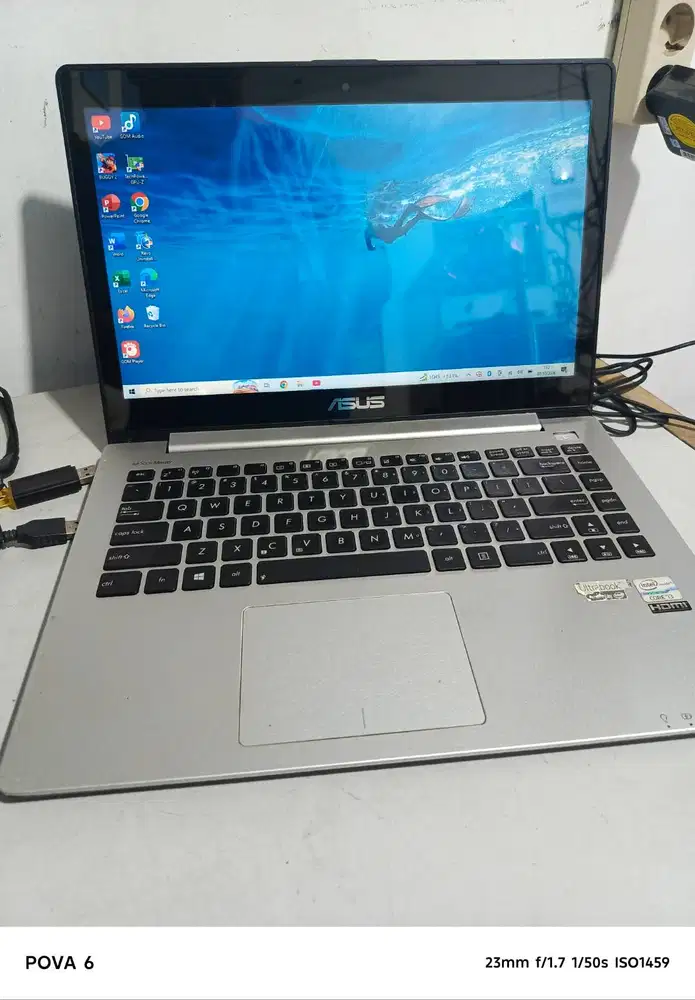 Laptop ASUS i3 /Ram 6gb/SSD/Pelajar.bisnis,usaha,GAME,, OK