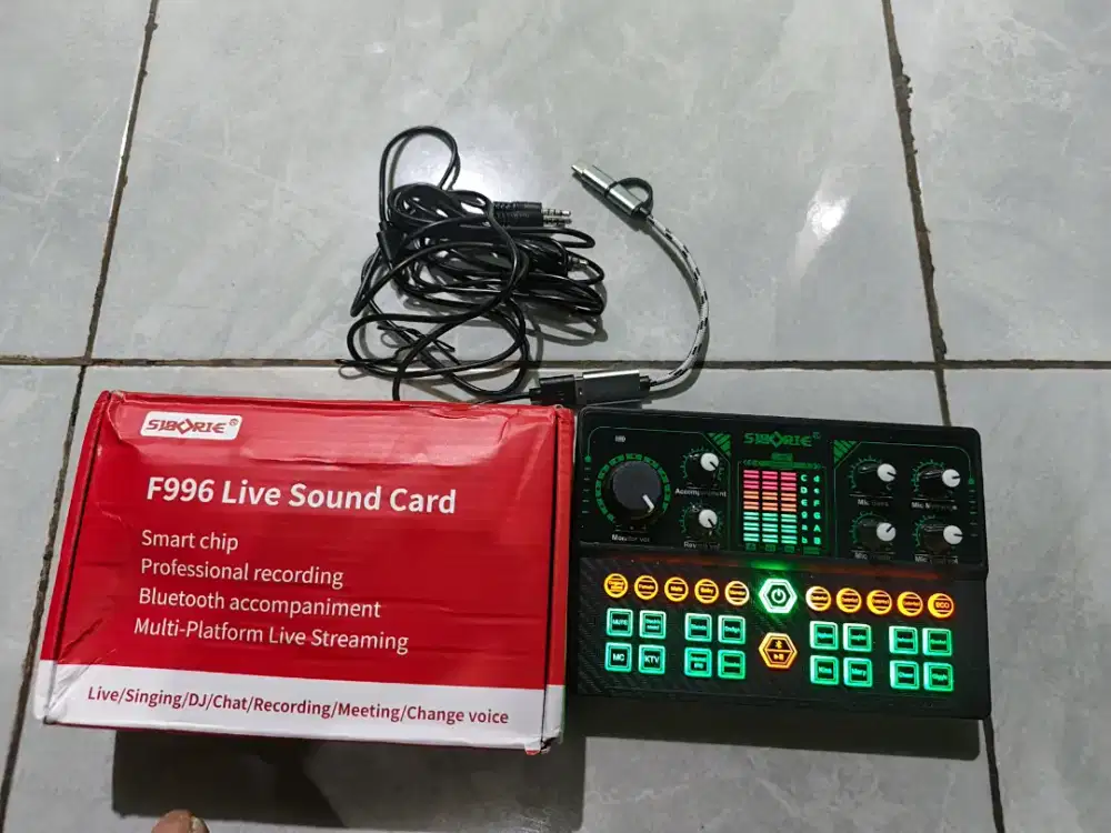 Sound Card live F996 siborie
