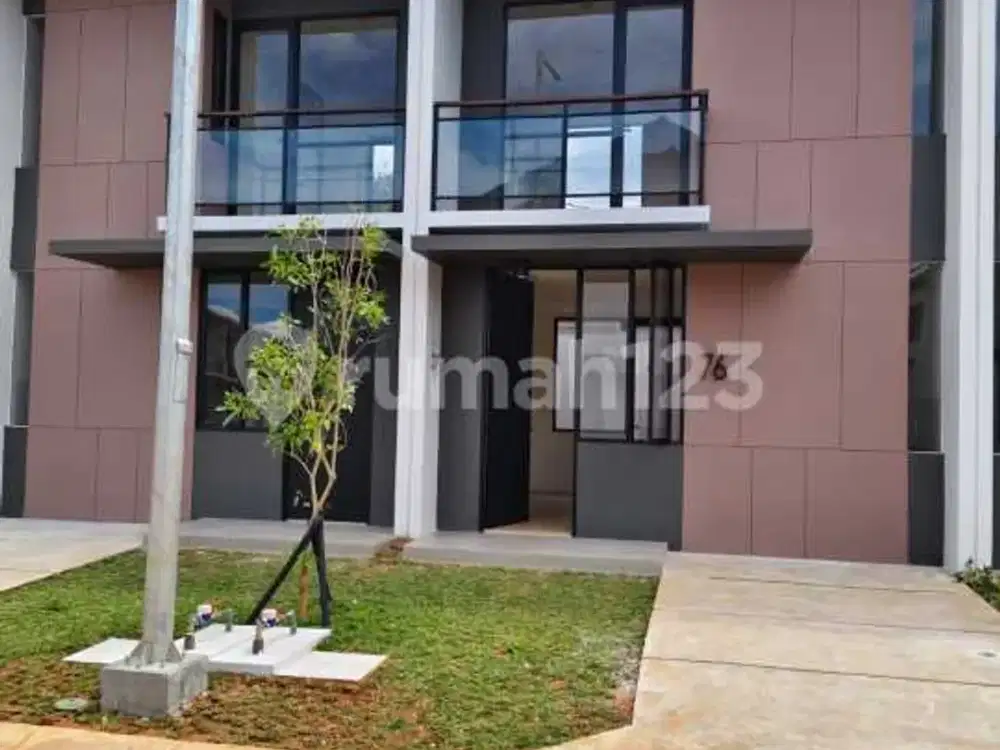 Disewakan Rumah Baru Modern Cantik di Park Serpong Cluster Cendana Prive