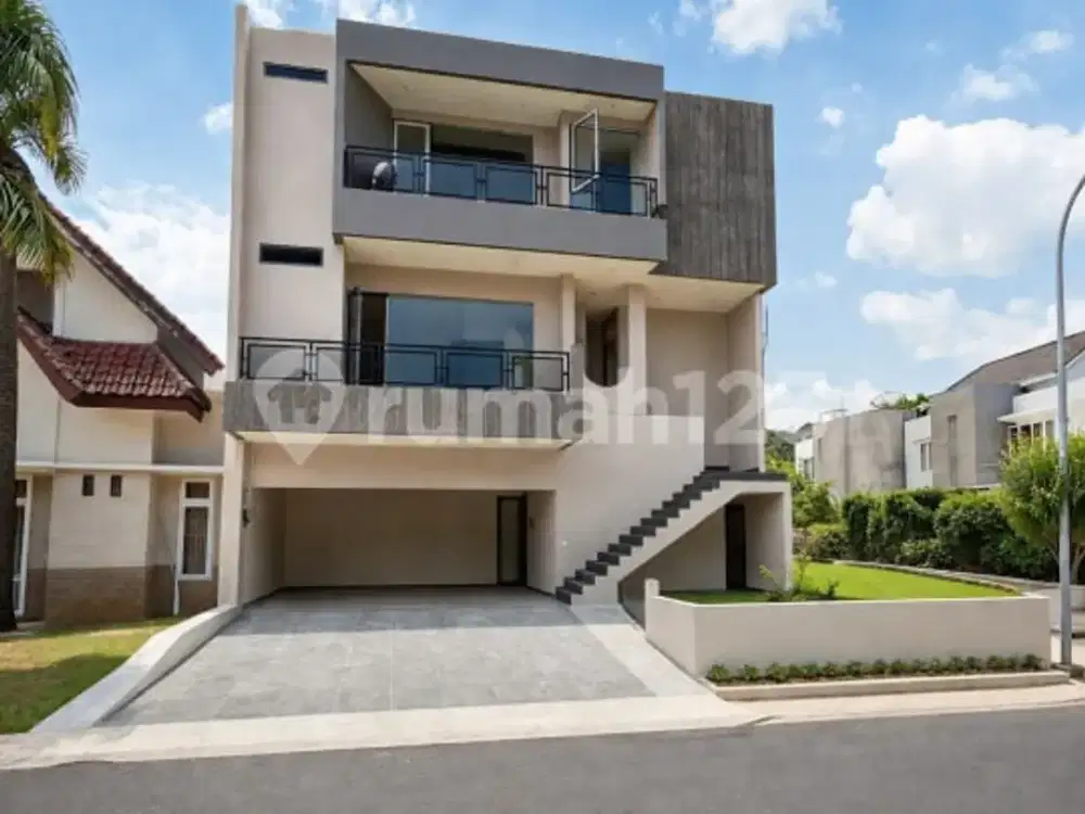 Rumah Bangunan Mandiri Brand New Cakep Banget di Alam Sutera