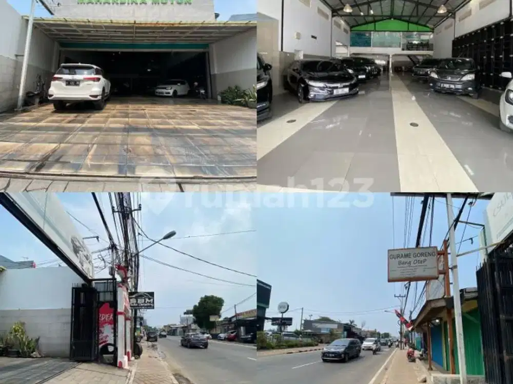 Turun Harga Bangunan di Pinggir Jalan Raya Karawaci, Tangerang