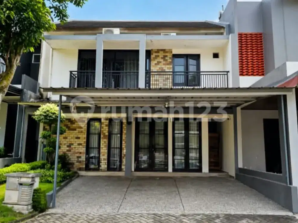 Rumah Bagus Sudah Renovasi, Full Furnished di Delatinos BSD