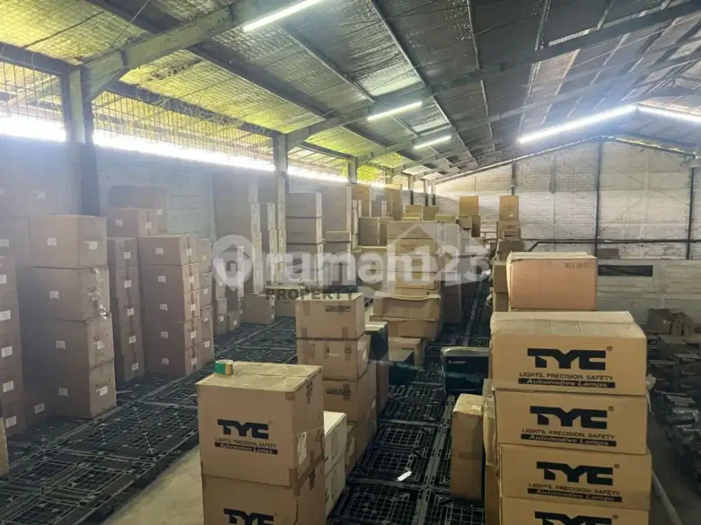 Dijual Cepat Gudang Siap Pakai Dekat Bandara Soekarno Hatta, Tangerang
