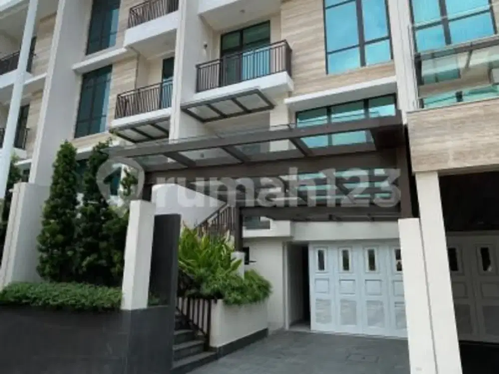 Rumah Mewah 4 Lantai Ala Townhouse di Pondok Indah, Jakarta Selatan