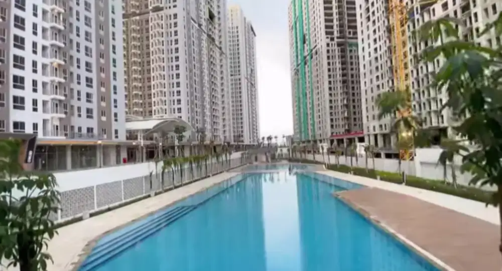 DIKONTRAKKAN APARTEMEN TOKYO RIVERSIDE 2 KAMAR TIDUR