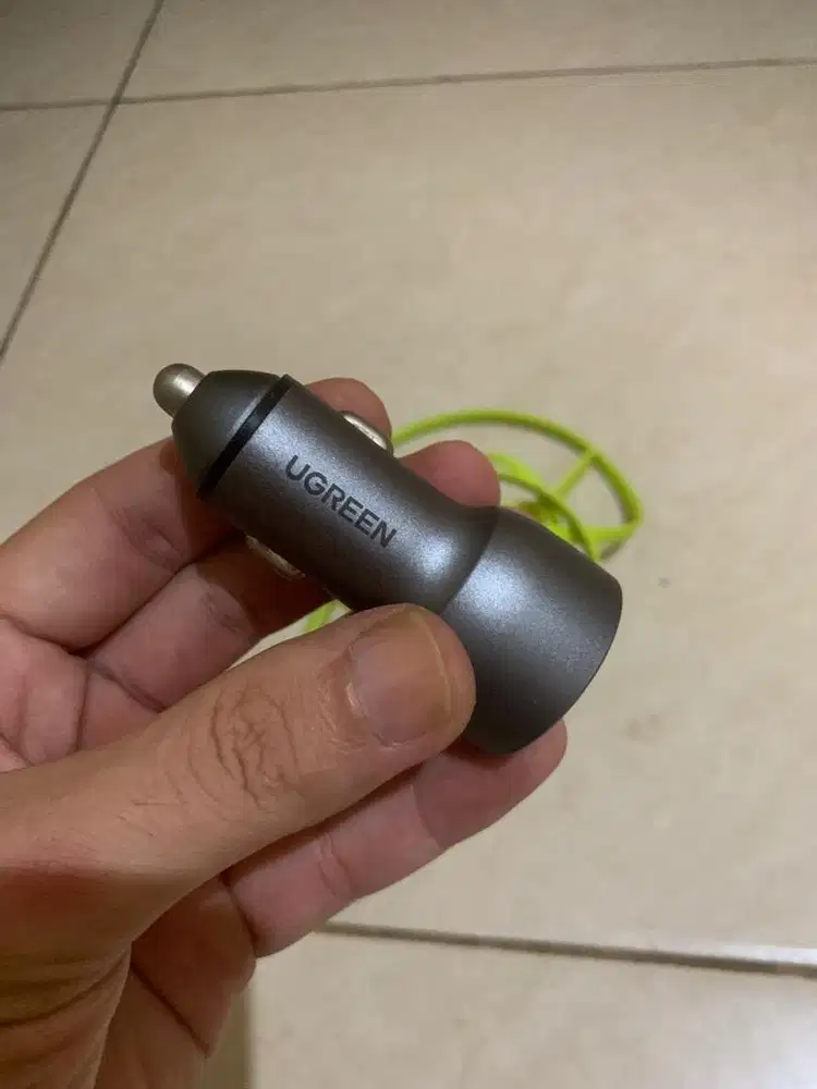 borongan charger mobil ugreen free kabel amino & anker ori semua