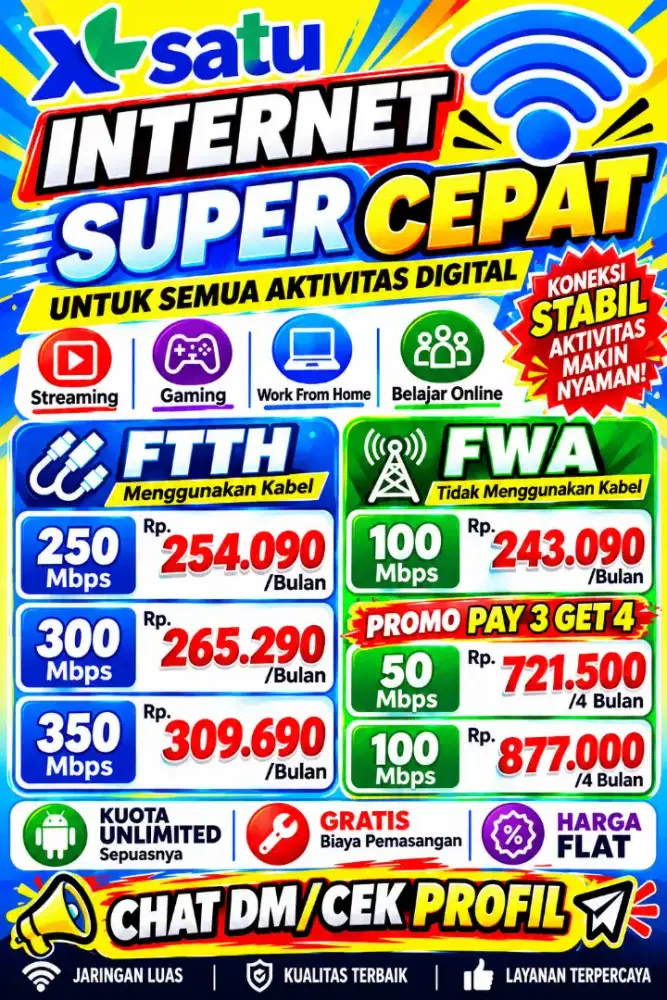 PASANG WIFI DI SEMUA LOKASI