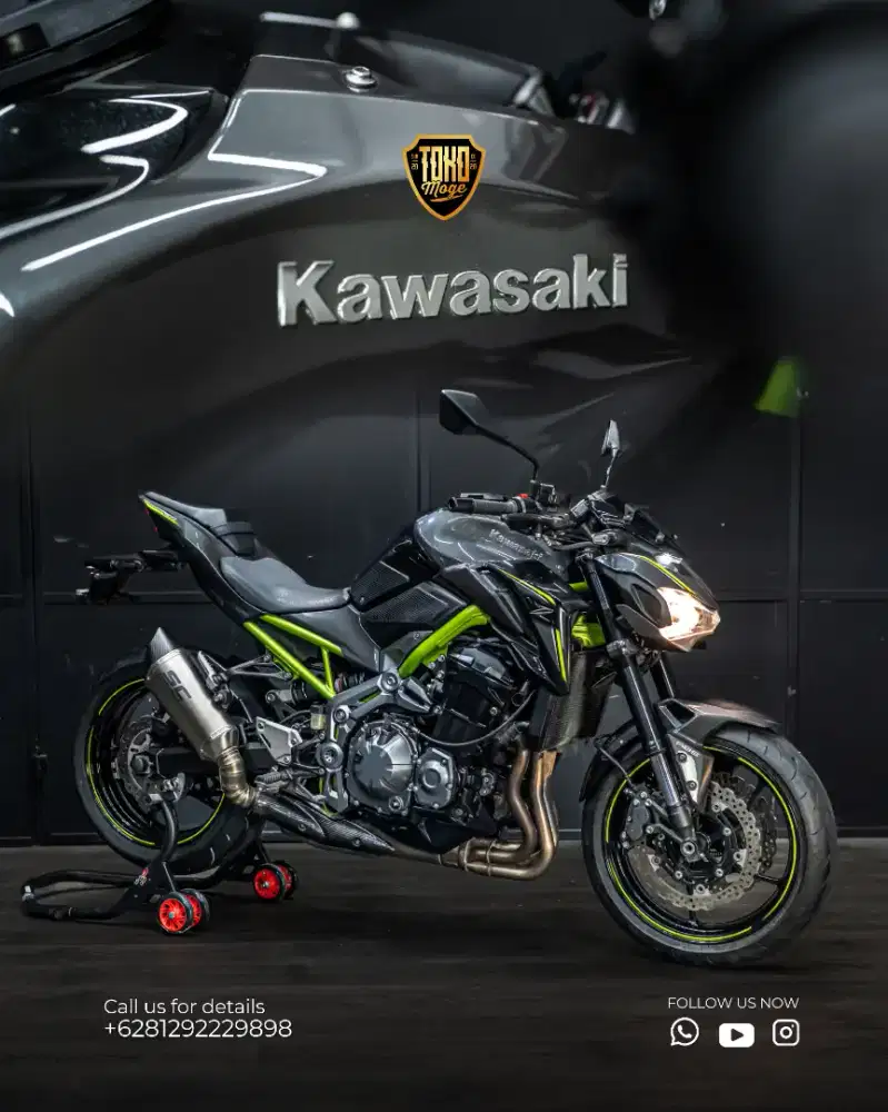 KAWASAKI Z900 2017 GREY PRISTINE CONDITION ‼️
