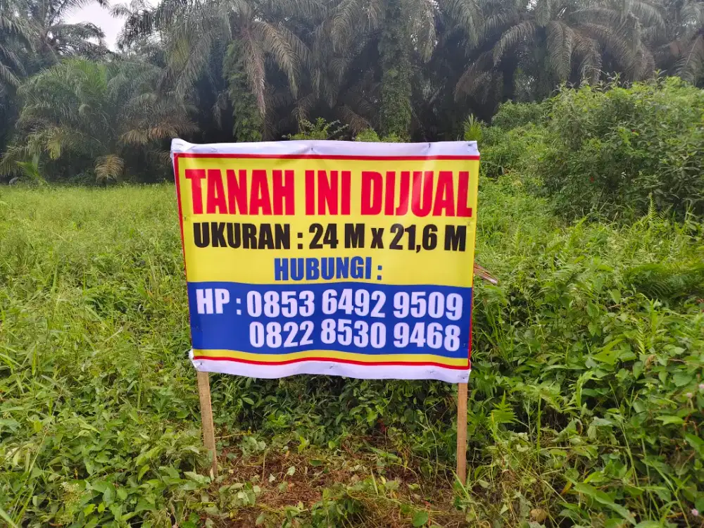 Tanah Dijual Tanpa perantara