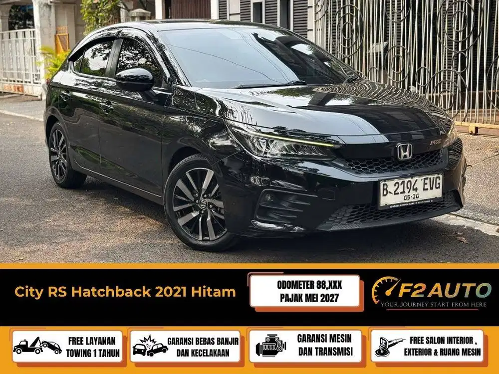 City RS Hatchback 2021 Hitam