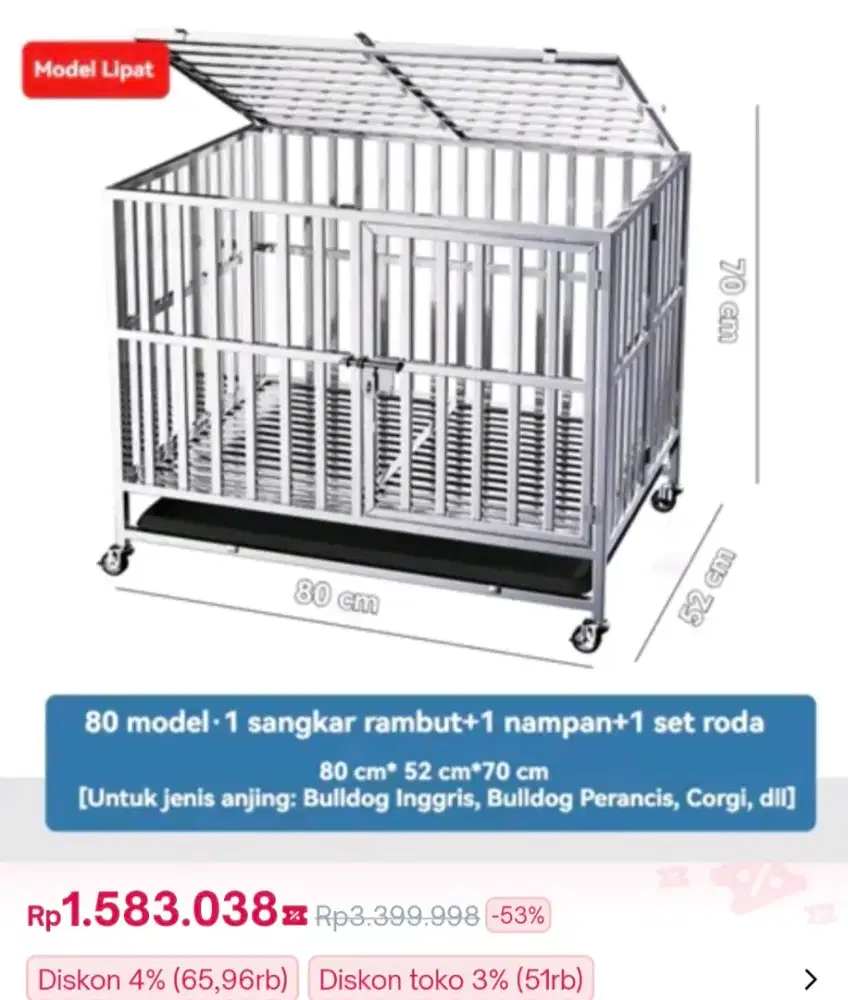 Kandang Anjing Baru