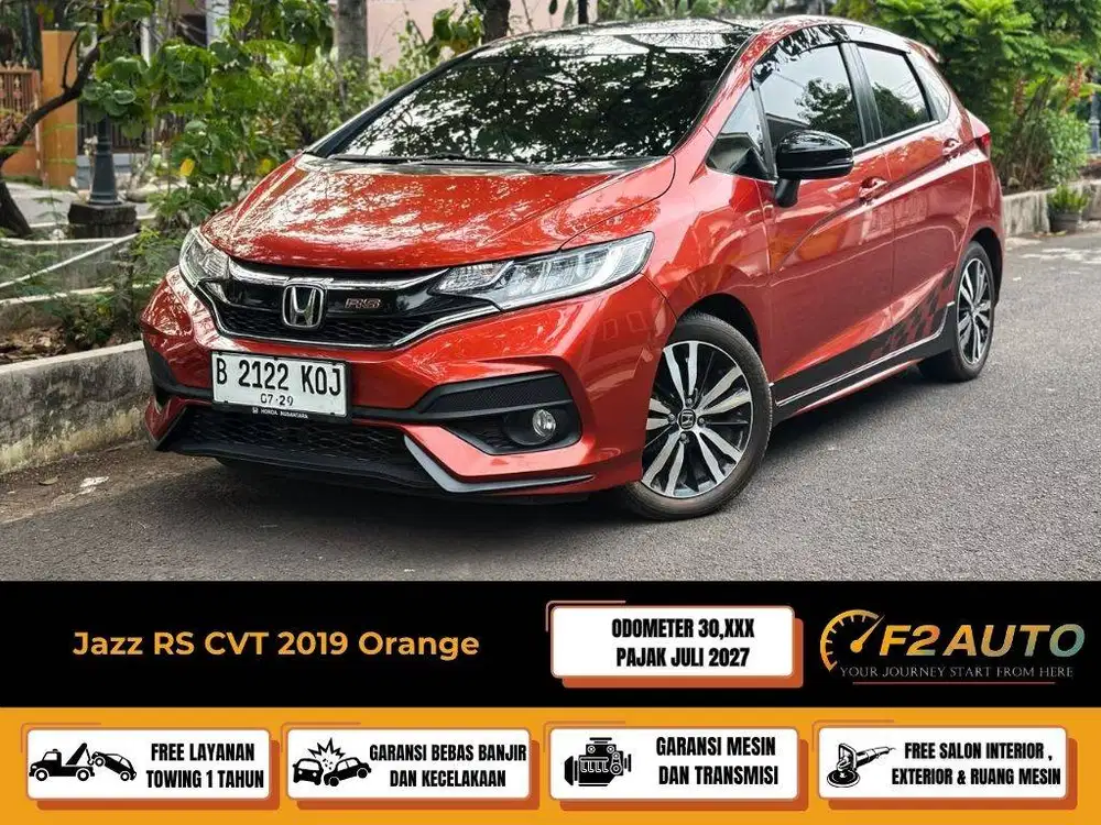 Jazz RS CVT 2019 Orange