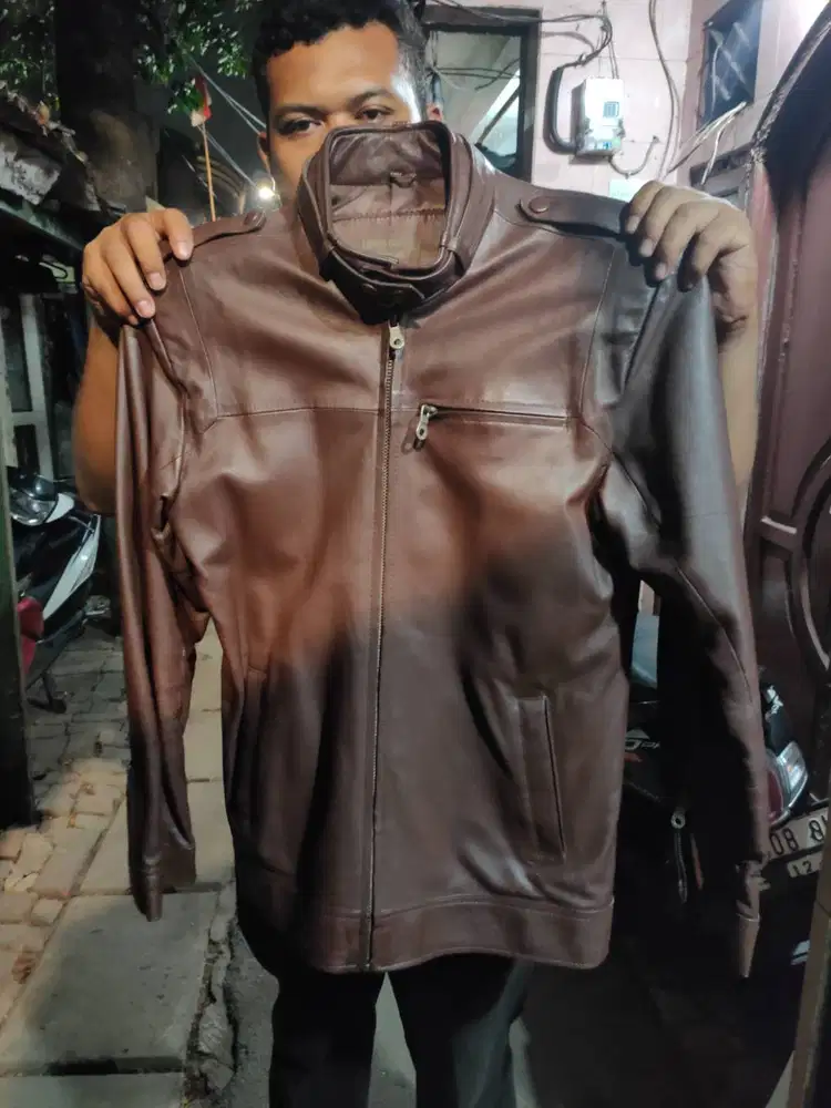 jaket kulit asli garut