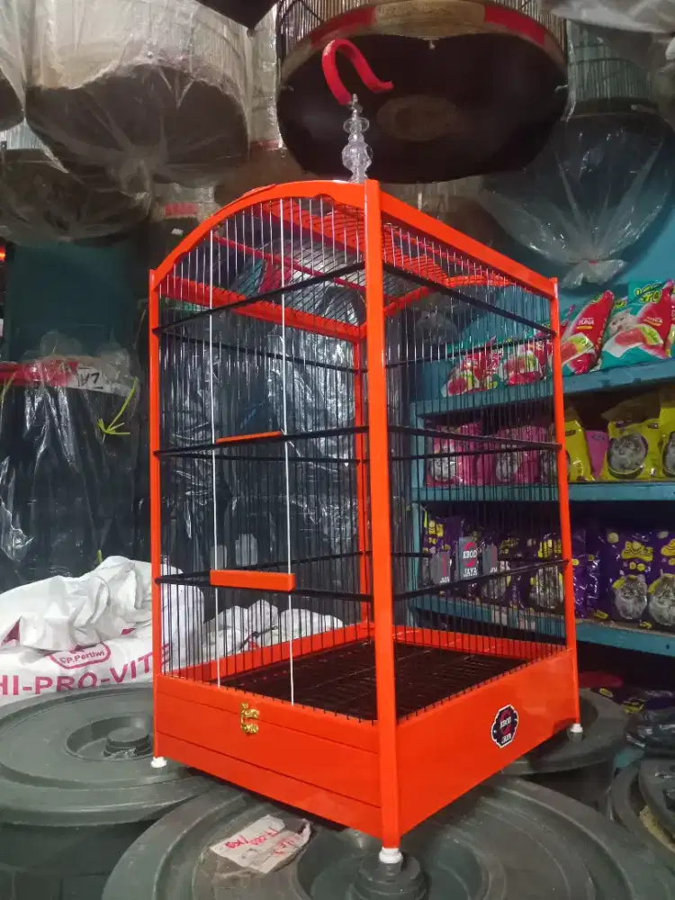 SANGKAR KOTAK EBOD DIAMOND FIBER