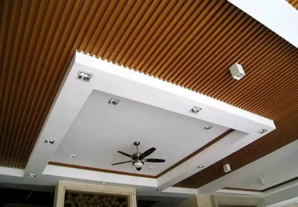 Plafon PVC full interior harga terjangkau kualitas sni dan bergaransi