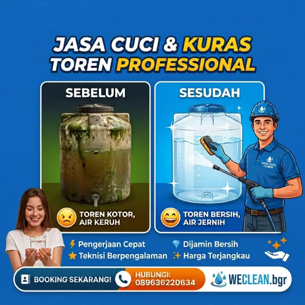 Cuci Dan Kuras Toren Air
