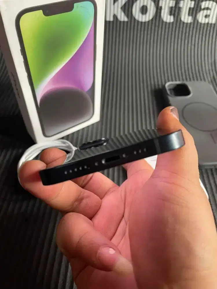 Iphone 14 128gb midnight inter all operator fulset mulus no minus