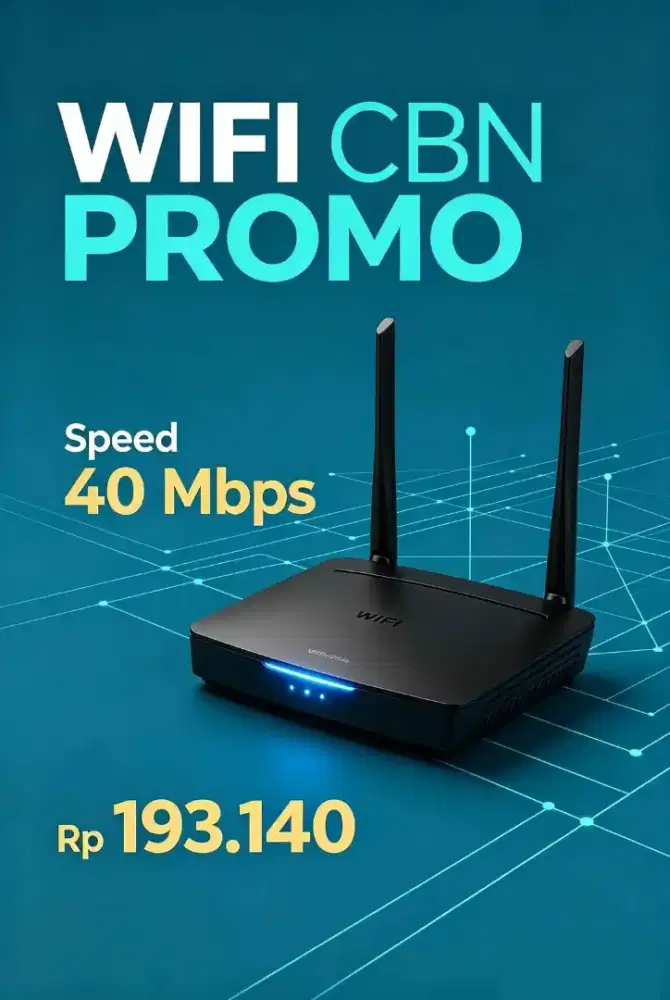 Wifi CBN Fiber Promo