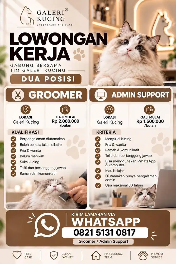 Admin Support & Groomer