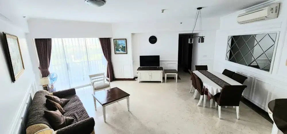Direct Owner : Disewakan Apt 3+1BR Puri Casablanca - Kapasitas 6 Orang