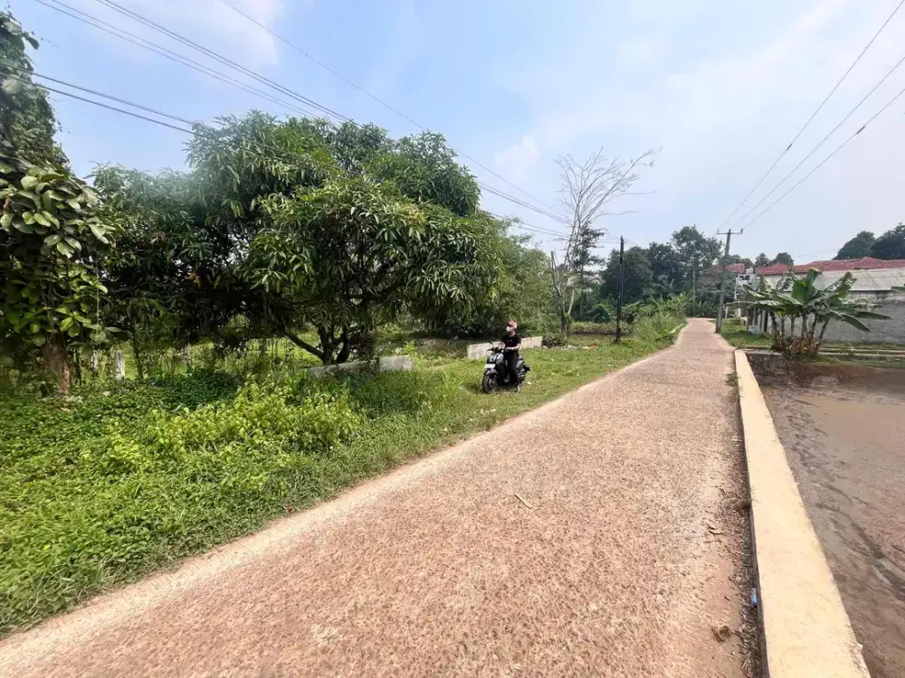 TANAH MURAH BEKAS KANDANG AYAM DAN KOLEM EMPANG DEKAT PERUMAHAN TELAGA KAHURIPAN