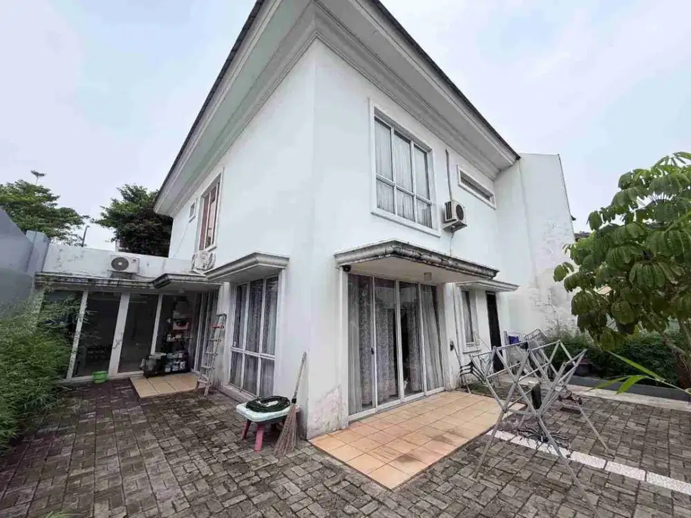 Dijual Rumah Semi Furnished Cluster De Frangipani De Park BSD City Tangerang