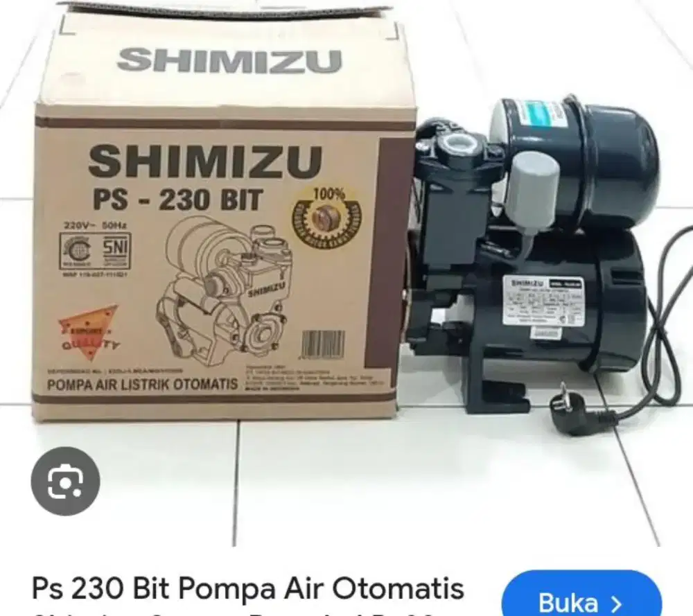 Menerima servis pompa air dan sebageya